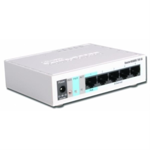 картинка MikroTik RB951-2n, Routerboard RB951-2n, 5xport LAN WIFI Wireless Router, Wi-Fi маршрутизатор от магазина Интерком-НН