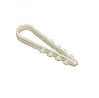 картинка Дюбель-хомут для крепления кабеля 19-25 белый (100 шт) магазин Интерком-НН являющийся официальным представителем в России картинка Дюбель-хомут для крепления кабеля 19-25 белый (100 шт) от магазина Интерком-НН