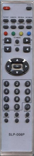 картинка Huayu SLP-006P (17186) пульт дистанционного управления (ПДУ) для телевизора AKAI от магазина Интерком-НН фото 2