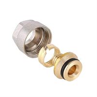 картинка VALTEC VT.4410.NVE.20 Фитинг коллекторный для PEX трубы, евроконус 20 (2,0) мм x 3/4" от магазина Интерком-НН