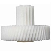 картинка Шестерня D=44/17, H=35/14, d=8, 15 прямых и 52 косых зубьев с медной втулкой для мясорубки Elenberg от магазина Интерком-НН