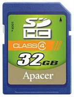 картинка Память SD 32Gb Apacer SDHC Class4 от магазина Интерком-НН