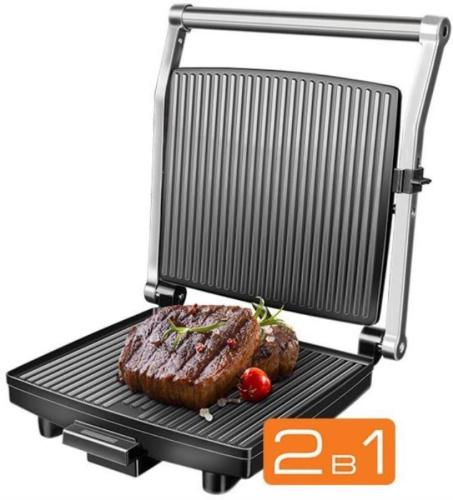 картинка Электрогриль Redmond SteakMaster RGM-M800 1800Вт черный/серебристый от магазина Интерком-НН фото 4