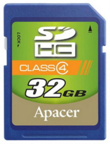 картинка Память Micro SD 16Gb Apacer Class4 (SD adapter) от магазина Интерком-НН фото 2