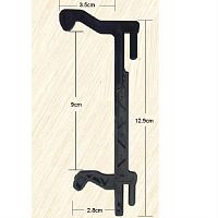 картинка Supra MO0230 Крючок (защелка) микроволновой печи Supra, Fusion, Orion, Hyundai   от магазина Интерком-НН