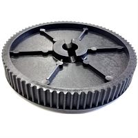 картинка Шкив 010339(7) для бетономешалки, зубчатый внутренний Ø 15 мм, внешний Ø 123 мм, скос от магазина Интерком-НН