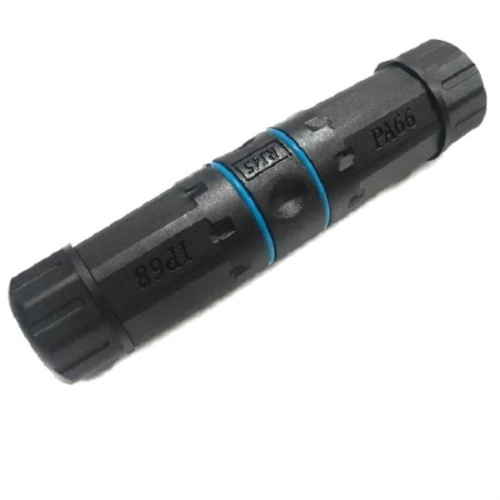 картинка Соединительный модуль RJ45, cat.6, герметичный (IP68), цанг зажимы, экранированный, черный  от магазина Интерком-НН