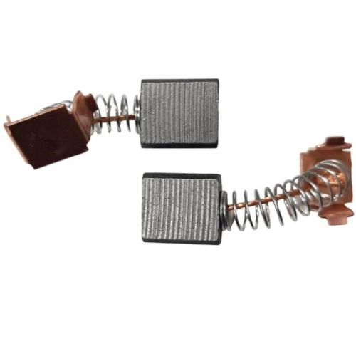 картинка Электроугольные щетки 6х10х11 (559) пружина, пятак-уши для электроинструмента Интерскол от магазина Интерком-НН