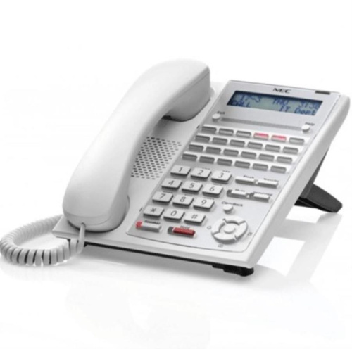 изображение Телефон IP4WW-12TXH-A-TEL(WH) 12 доп. кнопок 2х строчный дисплей белый магазин Компании Интерком-НН картинка NEC IP4WW-12TXH-A-TEL(WH) Телефон 12 кнопок белый для NEC SL1000 от магазина Интерком-НН