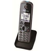 картинка Panasonic KX-TGA671RUB - Дополнительная трубка DECT (радиотелефон) , цвет: черный  от магазина Интерком-НН