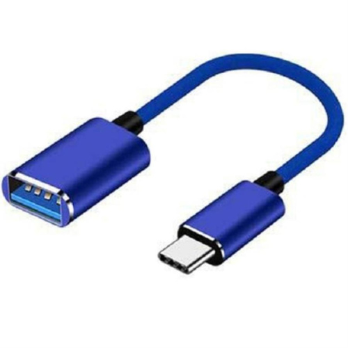 изображение Кабель-переходник OTG DN2601T4 USB 2.0 -Type C, синий магазин Компании Интерком-НН картинка Кабель-переходник OTG DN2601T4 USB 2.0 -Type C, синий от магазина Интерком-НН