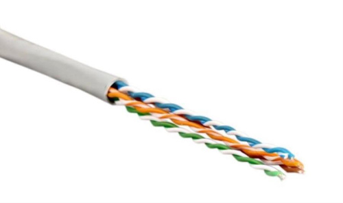 картинка Кабель UTP4 cat.5e 4 пары (4х2х0,48) серый (305м) LANSET от магазина Интерком-НН