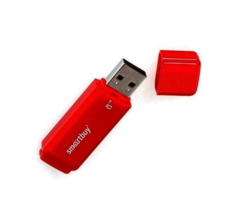 картинка Память USB 8Gb Smart Buy Dock красный 2.0 (SB8GBDK-R) от магазина Интерком-НН