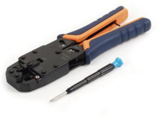 картинка Инструмент HT-2008А обжимной RJ-45, RJ-12, RJ-11 (8P8C, 6P6C, 6P4C, 4P4C) от магазина Интерком-НН
