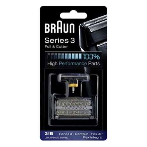 картинка Braun 81387938 Комплект нож и сеточка для электробритвы 5000/6000 серии (31B) от магазина Интерком-НН