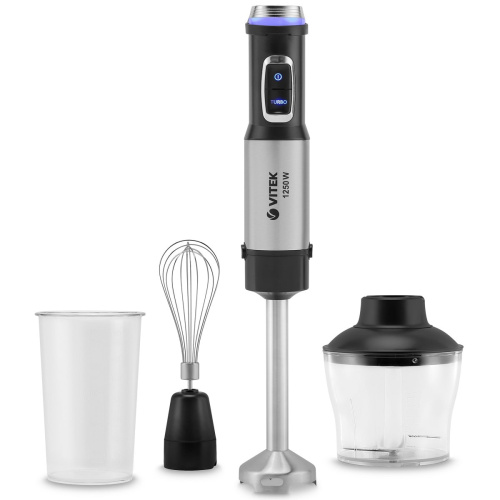 картинка Vitek VT-3426 погружной блендер 1250Вт , черный от магазина Интерком-НН