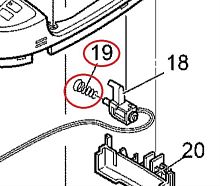 картинка Panasonic ASD850-108-W пружина для хлебопечи  от магазина Интерком-НН