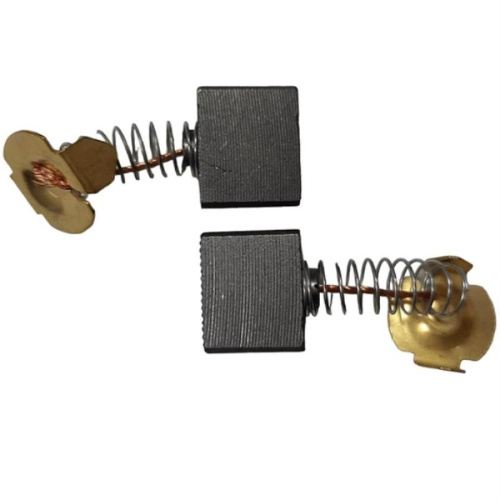 картинка Электроугольные щетки 7х17х14 (571) пружина, пятак-уши для электроинструмента Интерскол от магазина Интерком-НН