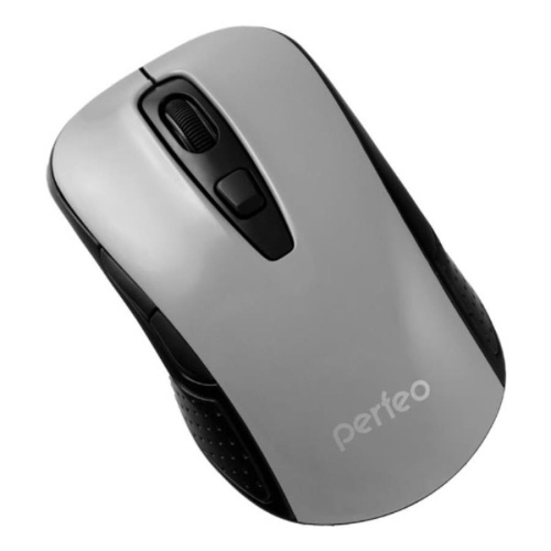 изображение Мышь беспроводная Perfeo PF-966-SV CLICK PF_A4046 (серебристая) магазин Компании Интерком-НН картинка Perfeo PF-966-SV Мышь беспроводная CLICK PF_A4046 (серебристая) от магазина Интерком-НН