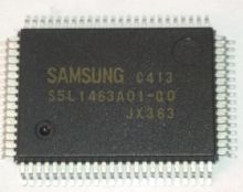 картинка Samsung S5L1463A01-Q0 (AH13-00009B) AC-ASIC DVD-P293, 80 +5V, -40 Микросхема  от магазина Интерком-НН