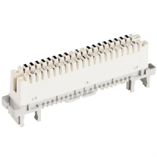 картинка 6089 1 121-06 Плинт десять пар (0-9) LSA-Profil 2/10 (Krone) от магазина Интерком-НН