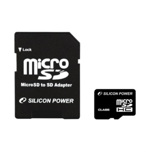 картинка Память Micro SD 16Gb Silicon Power class10 с адаптером  от магазина Интерком-НН фото 2