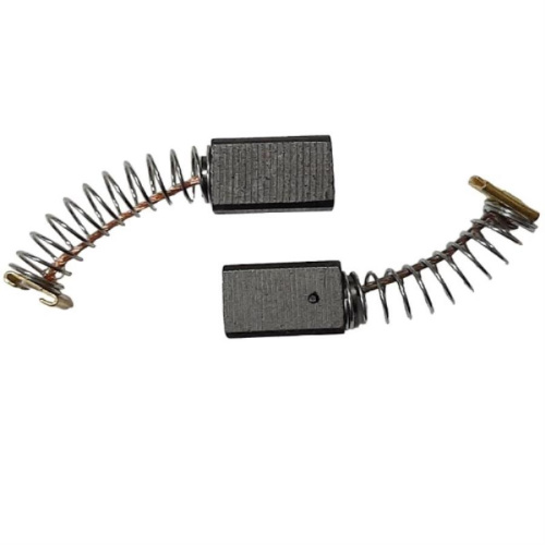 картинка Электроугольные щетки 6.4х7.4х12 (690) пружина, пятак-зацеп для электроинструмента Hitachi от магазина Интерком-НН