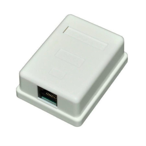 изображение Розетка компьютерная 1 порт RJ-45 cat.5e REXANT 03-0121 магазин Компании Интерком-НН картинка Розетка компьютерная 1 порт RJ-45 cat.5e REXANT 03-0121 от магазина Интерком-НН