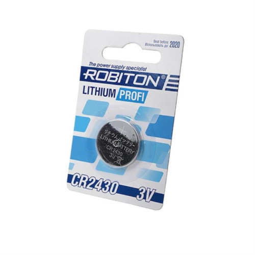 изображение Элемент питания R-CR2430-BL1 (батарейка) Robiton CR2430 магазин Компании Интерком-НН картинка Robiton R-CR2430-BL1 элемент питания (батарейка) CR2430 от магазина Интерком-НН
