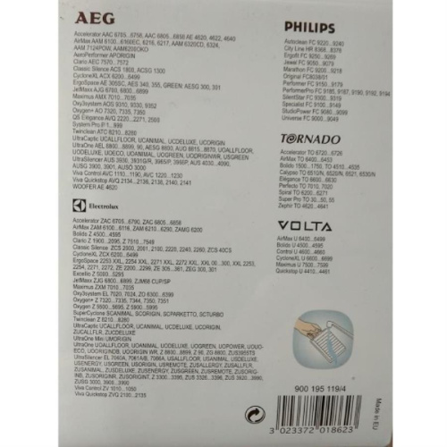 картинка Electrolux 9001951194 Фильтр EFH 12W для пылесоса AEG, Electrolux, Philips, Tornado, Volta от магазина Интерком-НН фото 2