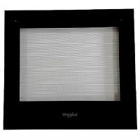 картинка Whirlpool C00582046 (488000582046) стекло внешнее двери духовки 495х450мм для плиты  от магазина Интерком-НН