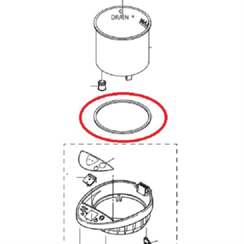 картинка Panasonic APH95-480-X0 Уплотнитель для термопота NC-EH30P, NC-EH40P, NC-EM30P, NC-EM40P от магазина Интерком-НН фото 2