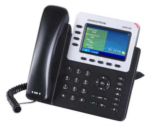 изображение Телефон IP Grandstream GXP-2140 черный магазин Компании Интерком-НН фото 4 картинка Телефон IP Grandstream GXP-2140 черный от магазина Интерком-НН фото 4