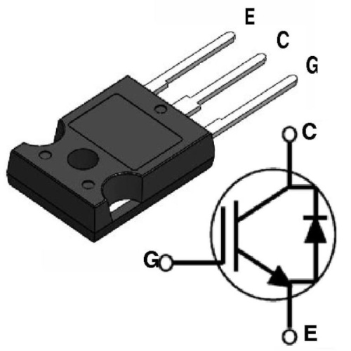 картинка Fairchild Semiconductor FGH60N60SFDTU, Транзистор, IGBT, Field Stop, 600В, 60А, [TO-247] от магазина Интерком-НН фото 2