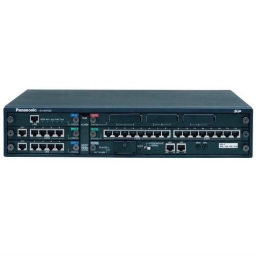 картинка Panasonic KX-NCP500RU Б/У АТС Ёмкость системы: до 124 внешних линий и 156 внутренних линий от магазина Интерком-НН
