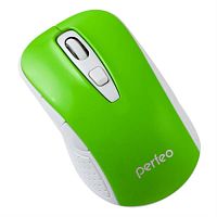 картинка Perfeo PF-966-GN Мышь беспроводная CLICK PF_A4048 (зеленая)  от магазина Интерком-НН