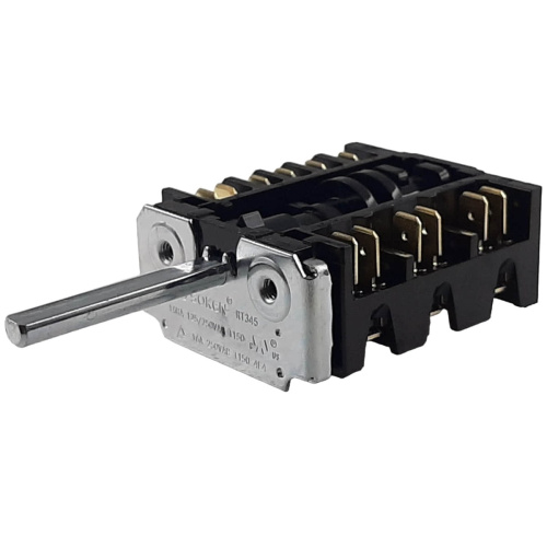 картинка Soken RT345-1A(51.43/39) S 16A переключатель режимов духовки 7 позиций для плиты Gefest от магазина Интерком-НН