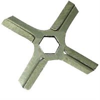 картинка Нож для мясорубок Moulinex шестигранник 8мм, диаметр 46мм, глубина 3мм прямое лезвие от магазина Интерком-НН