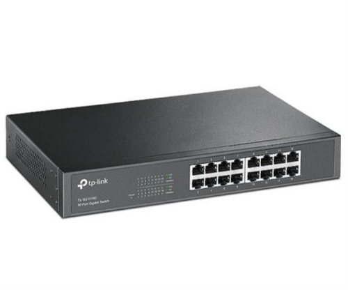картинка TP-Link TL-SG1016D неуправляемый коммутатор с 16 портами 10/100/1000 Мбит/с   от магазина Интерком-НН фото 2