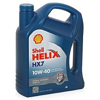 картинка Shell Helix HX7 10W-40 Масло моторное полусинтетическое 4 л от магазина Интерком-НН