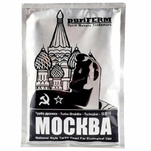 картинка Puriferm Москва Спиртовые турбо дрожжи 140г от магазина Интерком-НН