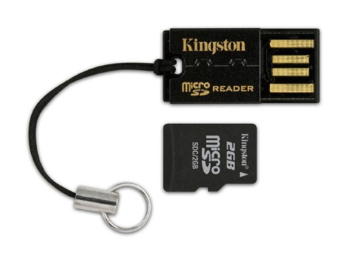 картинка ...Память Micro SD 2 Gb Kingston (+USB MicroReader) от магазина Интерком-НН