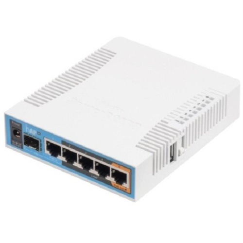 изображение Wi-Fi-маршрутизатор Mikrotik RouterBoard RB962UiGS-5HacT2HnT, 5xport hAP, 2.4 / 5 ГГц, SFP порт магазин Компании Интерком-НН картинка MikroTik hAP AC RB962UiGS-5HacT2HnT RouterBoard Wi-FI-роутер от магазина Интерком-НН