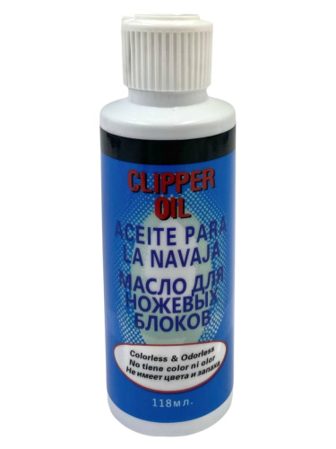 изображение Масло Clipper Oil для смазки и очистки ножевых блоков машинок для стрижки волос (118мл) магазин Компании Интерком-НН картинка Масло Clipper Oil для смазки и очистки ножевых блоков машинок для стрижки волос (118мл) от магазина Интерком-НН