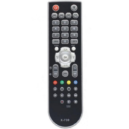 картинка Huayu X-730 (/770/750 ) (5154) Пульт дистанционного управления (ПДУ) для приставки OpenBox X-730  от магазина Интерком-НН