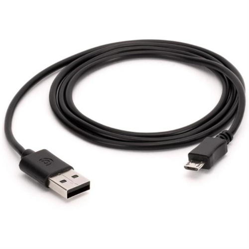картинка Кабель для зарядки Robiton P1 USB A - MicroUSB 1м, черный от магазина Интерком-НН