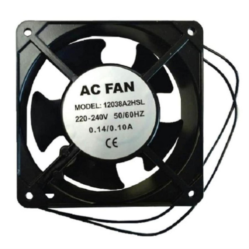 изображение Вентилятор 12038A2HSL (YZF12038) 120х120х38, 220-240V, 50/60Hz, 0.14/0.10А для холодильника магазин Компании Интерком-НН картинка Вентилятор 12038A2HSL (YZF12038) 120х120х38, 220-240V, 50/60Hz, 0.14/0.10А для холодильника от магазина Интерком-НН