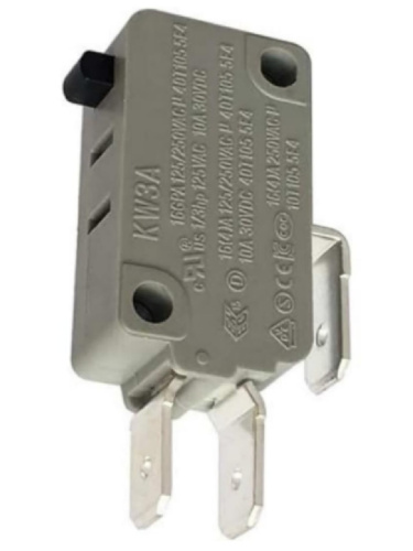 картинка Микропереключатель Dongnan KW3A-16Z0-A200, 3-х контактный KW3A 16(4)A 250V от магазина Интерком-НН
