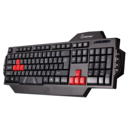 изображение Клавиатура SmartBuy проводная игровая мультимедийная USB (черная) SBK-201GU-K магазин Компании Интерком-НН картинка SBK-201GU-K Клавиатура SmartBuy проводная игровая мультимедийная USB (черная) от магазина Интерком-НН