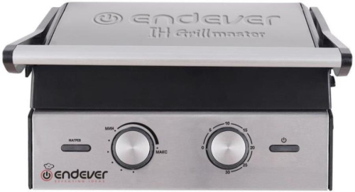 картинка Электрогриль Endever Grillmaster 240 2100Вт черный/серебристый от магазина Интерком-НН фото 2